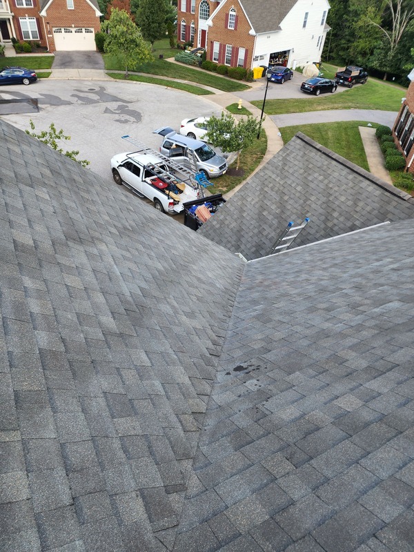 Asphalt roof