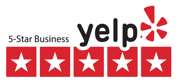 Yelp with 5 Star Logo
